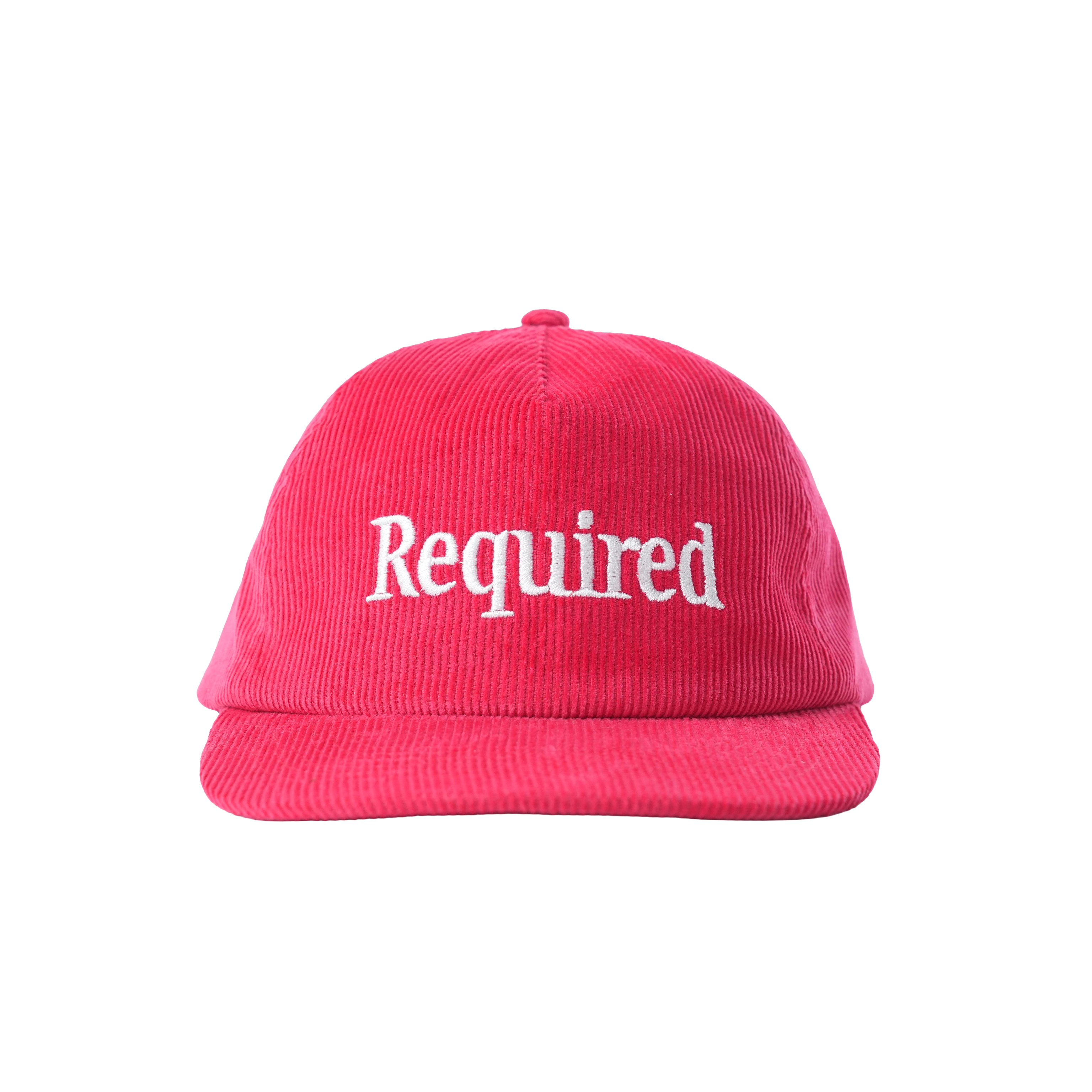 Cord Hat — Pit Red