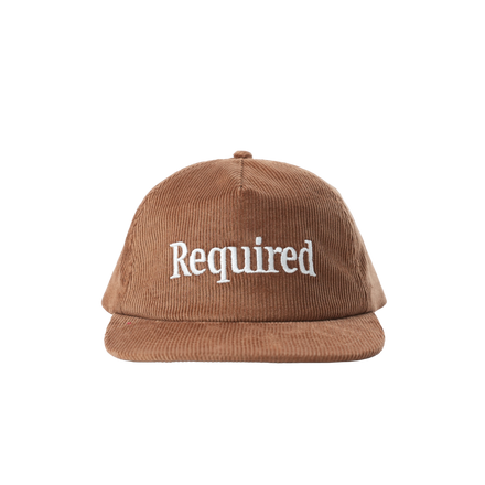 Cord Hat — Workshop Brown